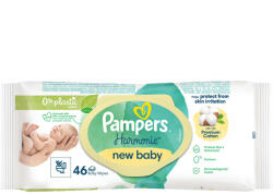 Pampers Harmonie New Baby Törlőkendő 46 db