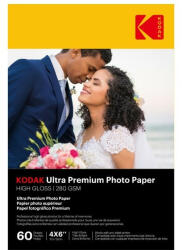 Kodak Fotópapír KODAK Ultra Premium A/6 fényes 280g 60 ív/csomag (KO-9891177) - papir-bolt