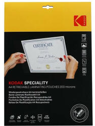 Kodak Lamináló fólia KODAK A/4 200 mikron újrahasználható 10 íves (KO-LMA4RET-PK10F) - papir-bolt