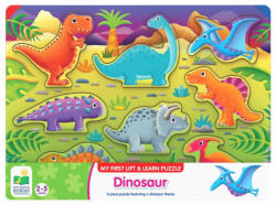 The Learning Journey - Puzzle Sa Invatam Dinozaurii (tlj285435) - carlatoys