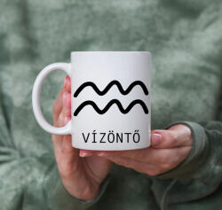 Horoszkópos bögre- Vízöntő - Variáció 2