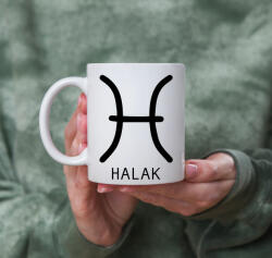Horoszkópos bögre- Halak - Variáció 2