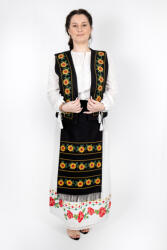 Magazin Traditional Costum Traditional Vesta si 2 Fote brodate cu model traditional 6