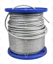 TRACON Cablu din oțel, plastifiat, 5 mm 5mm, PVC (DKOT5)
