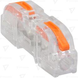 TRACON Clemă de legături fără şurub, transparentă, care se deschide 0, 5-4mm2, 32A, 400VAC 1P (OVOTT11)