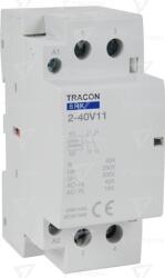 TRACON Contactor modular 230V AC, 50Hz, 2 Mod, 1×NO+1×NC, AC1/AC7a, 40A (SHK2-40V11)