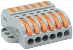 TRACON Clemă de legături fără şurub, care poate fi deschisă 0, 5-4mm2, 32A, 400VAC 6P (OVOFT66)
