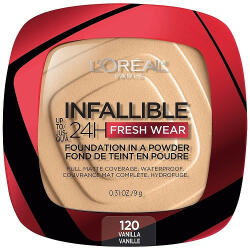 L'Oréal Pudra de fata, Loreal, Infallible 24H Fresh Wear, Foundation In A Powder, 120 Vanilla, 9 g