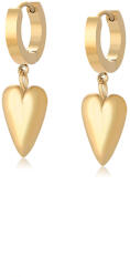 Xuping Cercei in forma de inima din otel inoxidabil placat cu aur de 14K, Xuping (SN00085) (SN00085)