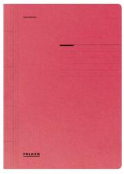 Falken Dosar carton color cu sina, 250 g/mp, rosu, FALKEN (FA09503)