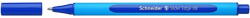 Schneider Pix cu pasta, varf 1.4mm, rubber grip, albastru, SCHNEIDER Slider Edge XB (S-152203)