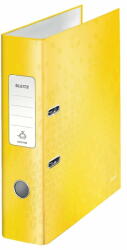 Leitz Biblioraft carton laminat, A4, 8 cm, galben, LEITZ WOW 180 (LZ10050016)