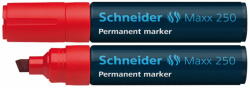 Schneider Marker permanent, varf tesit 2-7 mm, rosu, SCHNEIDER Maxx 250 (S-125002)