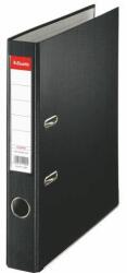 Esselte Biblioraft plastifiat, A4, 5 cm, negru, ESSELTE Economy (ES81197)