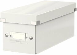 LEITZ Cutie depozitare CD/DVD Leitz Click & Store, alb (LZ60410001)