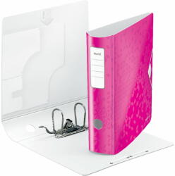 Leitz Biblioraft plastic, A4, 8.2 cm, roz, LEITZ 180 Active WOW (LZ11060023)