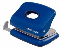 RAPID Perforator de birou, 20 coli, plastic ABS, albastru, RAPID FC20 (RA23256401)