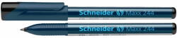 Schneider Marker pentru CD/DVD, varf rotund 0.7mm, negru, SCHNEIDER Maxx 244 (S-124401)