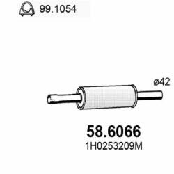 ASSO Toba esapamet intermediara ASSO 58.6066 - automobilus
