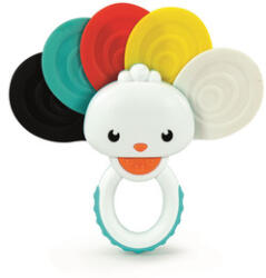 Clementoni Baby Clementoni Színes Pávás Csörgő És Rágóka (17359)