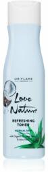 Oriflame Love Nature Aloe Vera & Coconut Water frissítő arctisztító víz hidratáló hatással 150 ml