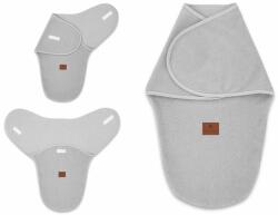 MimiNu Sistem de infasare, MimiNu, Pentru bebe, 0 - 3 luni, Din tesatura thermofrotte, Grey (6426972023269)