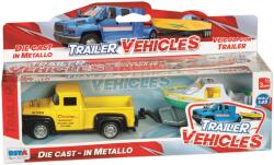 RSTA Set RS Toys - Camion retro cu barca sau rulota, 1: 48, sortiment (11689)