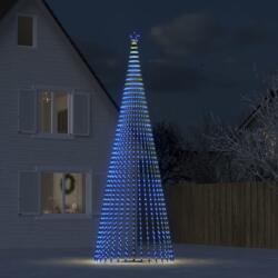 vidaXL kék karácsonyfa fénykúp 1544 LED 500 cm (358074)