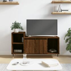 vidaXL barna tölgyszínű szerelt fa TV-szekrény 100x35x55 cm (831315) - vidaxl
