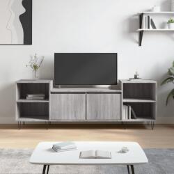 vidaXL szürke sonoma színű szerelt fa TV-szekrény 160x35x55 cm (831346) - vidaxl