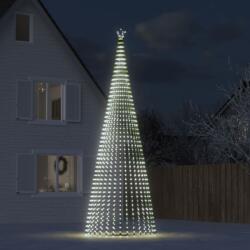 vidaXL hideg fehér karácsonyfa fénykúp 1544 LED-del 500 cm (358073)