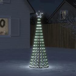 vidaXL hideg fehér karácsonyfa fénykúp 275 LED-del 180 cm (358065)
