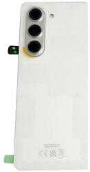  tel-szalk-19296933363 Samsung Galaxy Z Fold5 Krém színű Akkufedél hátlap - kamera lencse burkolati elem ragasztóval (tel-szalk-19296933363)