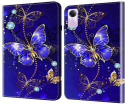  Husa ART Flip pentru Xiaomi Redmi Pad SE BLUE BUTTERFLIES
