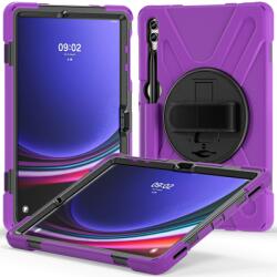  SOLID Husă durabilă pentru Samsung Galaxy Tab S9+ / S10+ violet