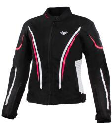 RSA Geacă de motocicletă RSA Wasp pentru femei negru-roz-alb (RSALABUWASPBWHP)