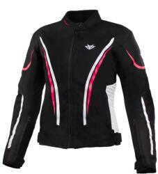 RSA Jachetă de motocicletă RSA Wasp pentru femei, negru, alb și roz (RSALABUWASPBWHP)