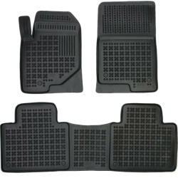 Rezaw-Plast SsangYong Rexton 2018- Rezaw-Plast méretpontos gumiszőnyeg szett (203004_17629_ah)