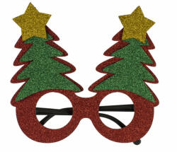 Out of the blue Karácsonyi party szemüveg - karácsonyfás arany csúcsdísszel (99/2010)