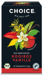 Choice BIO CHOICE® Rooibos vanília tea 36g 20 filter