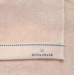 Billerbeck rizskötésű törölköző, Flamingó/Pelikán, 50x100 cm