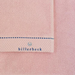 Billerbeck rizskötésű törölköző, Barackrózsaszín, 50x100 cm