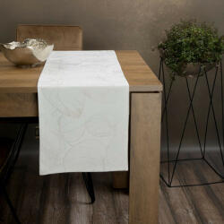 Blink16 bársony asztali futó Fehér 35x180 cm
