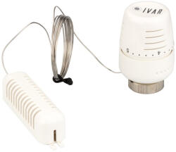 IVAR Cap termostatat cu comanda la distanta, si senzor de perete, lungime fir 5 m, T5010 (501174)