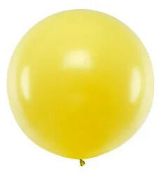 Partydeco Lufi 1m-es léggömb, Sárga (LUFI788625)