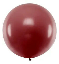 Partydeco Latex lufi 1m-es Latex léggömb, Burgundy (LUFI462124)