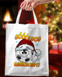 Focis karácsonyi táska - Góldog karácsonyt