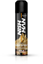 NISHMAN Spray colorant auriu pentru par Ultra Colors Gold 150ml