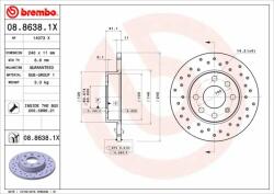 BREMBO Disc frana BREMBO 08.8638. 1X