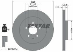 TEXTAR Disc frana TEXTAR PRO 92349003 (92349003)